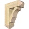Ekena Millwork Balboa Arts and Crafts Rough Sawn Bracket w/ Offset Brace, Douglas Fir, 8"W x 22"D x 26"H BKT0806X22X26BOA03RDF - alternate 1
